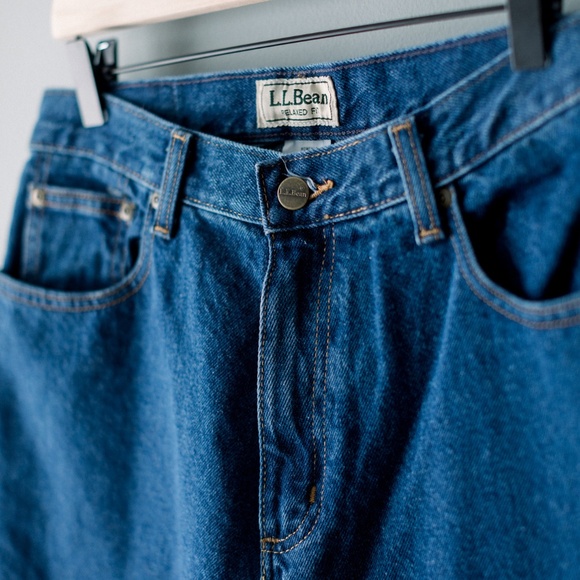 Vintage Women's L.L. Bean Relaxed Fit Jeans Size 12P - Picture 9 of 9